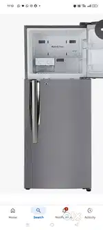 Double door 260 L refrigerator brand lg very good condition