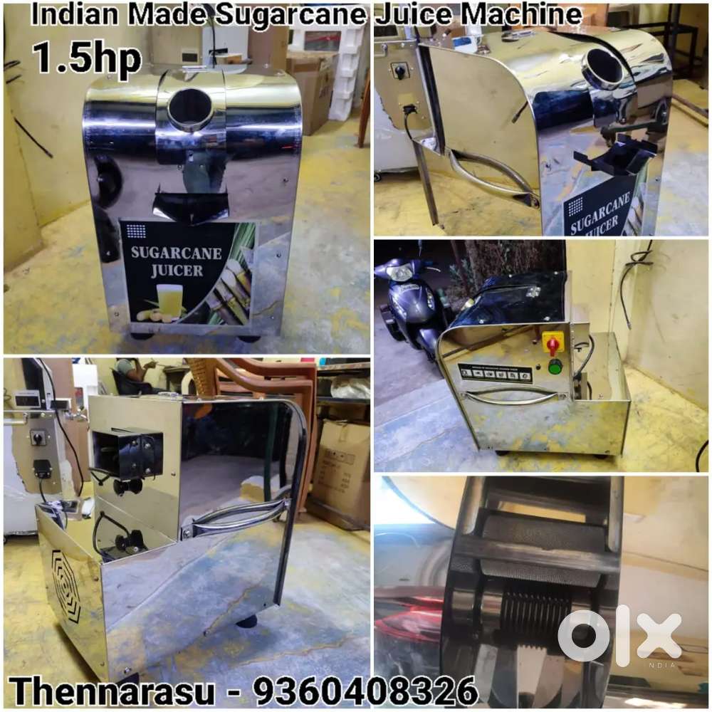Sugarcane juice machine Available