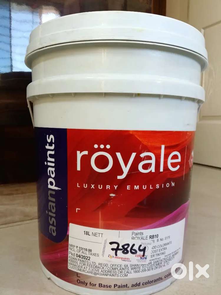 Asian Paints Royale Luxury Emulsion(lemon Burst)7864
