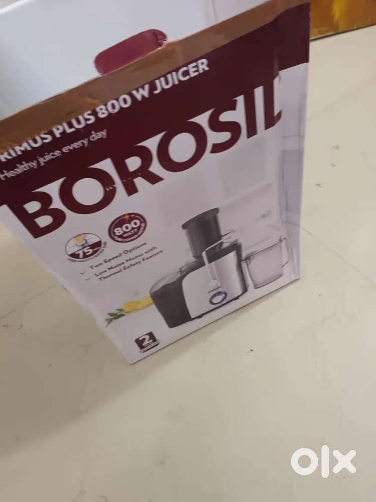 Vegetable and fruits Juicer machine  new.  96eluvathi elu92490moontru