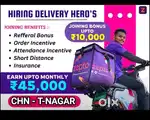 ZEPTO T-NAGAR WEST-MAMBALAM WEEKLY SALARY 8.5HOURS 12000₹ 4HOURS 4500₹