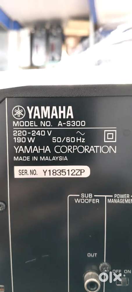 Yamaha AMP A-S300