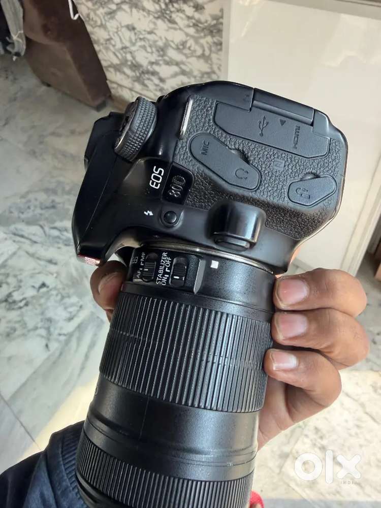 Canon 80d with 18 135