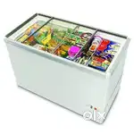 Tata voltas deep fridge Glass top sale