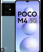 Poco m4 5g with original box charger 4 gb ram 64 gb rom