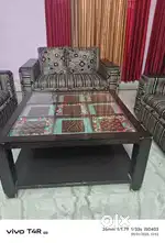 Sofa with center table