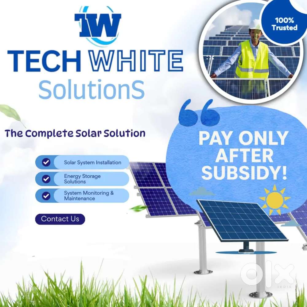 Solar panel installation field