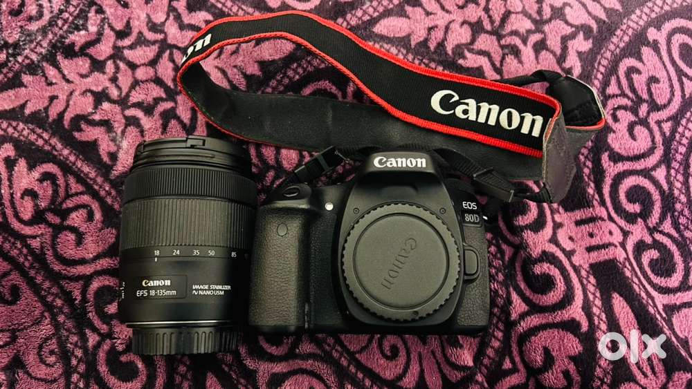 Canon 80D less used camera dslr for Urgent sale