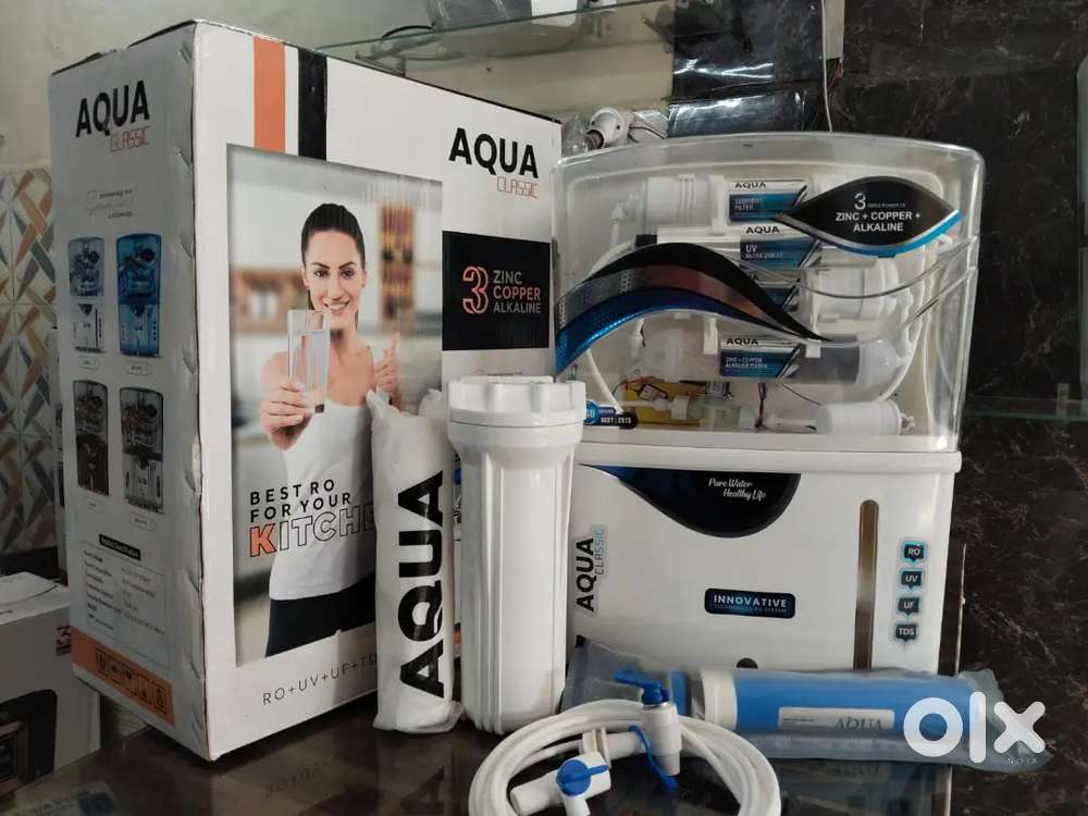 Jkx34 Aqua  Classic Water filter UV UF MINERALS Smart purifier adv sys