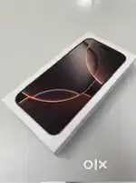 Iphone 16 pro 256gb dessert titanium box .