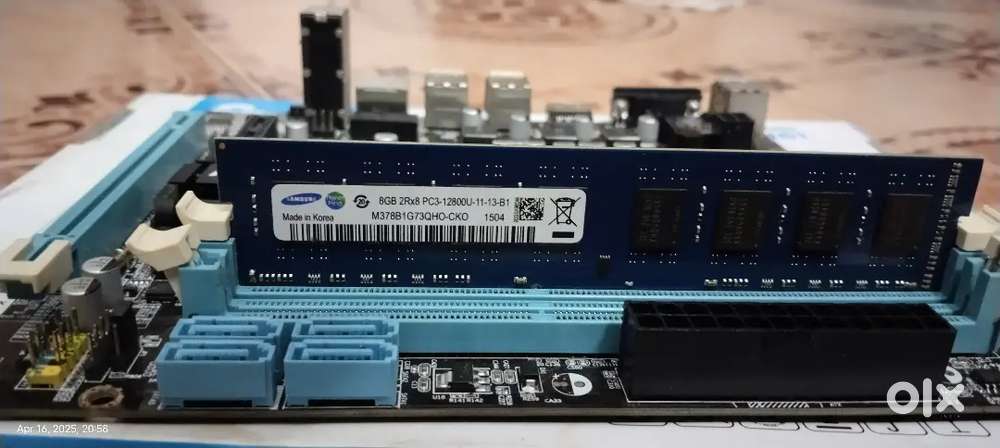 i5-3570 with h61 motherboard,