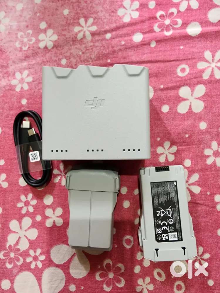 DJI MINI series 2×Long endurance Battery and 2 way power charging hub