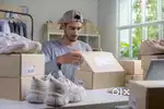 Shoes werehouse Store packing