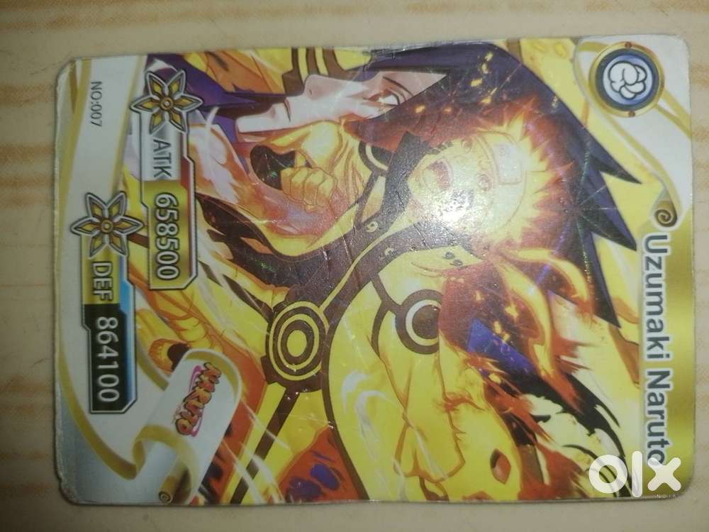 Naruto card in anime