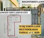 70-Sq.yrds* Land-Sale..YAPRAL SECUNDERABADl- LOWEST-PRICE