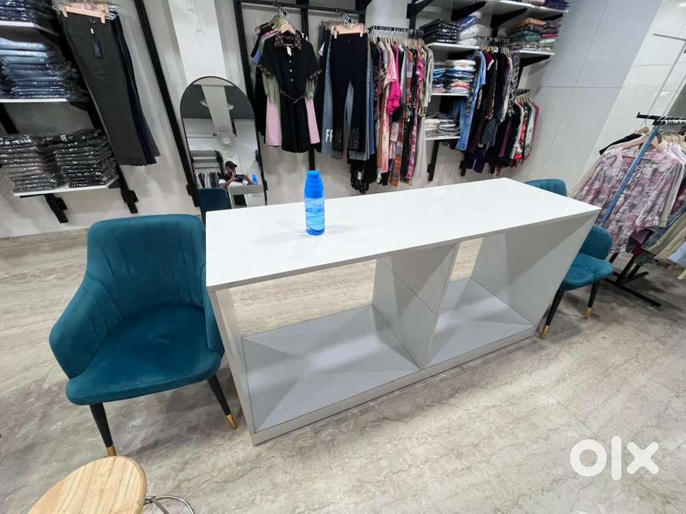 Brand new garment shop interior