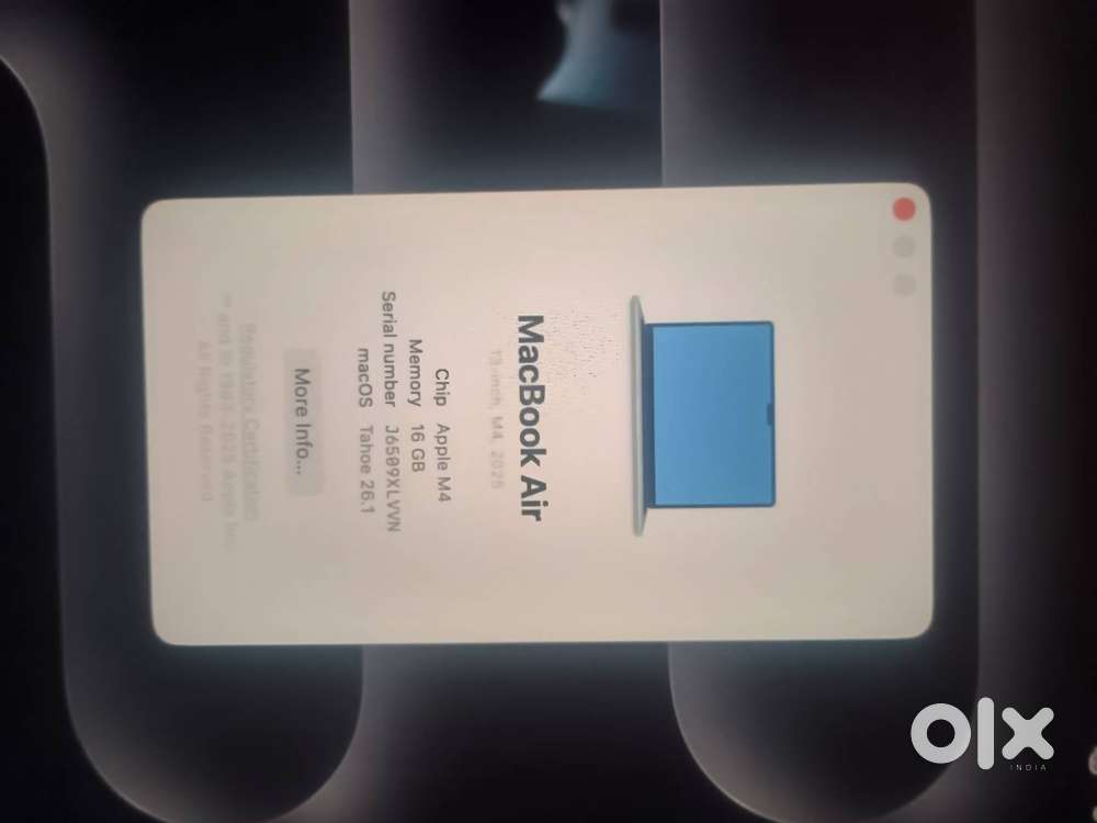 Macbook air m4 256GB