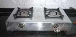 Akai Stainless Steel Burner,Gas Stove (2 Burners)