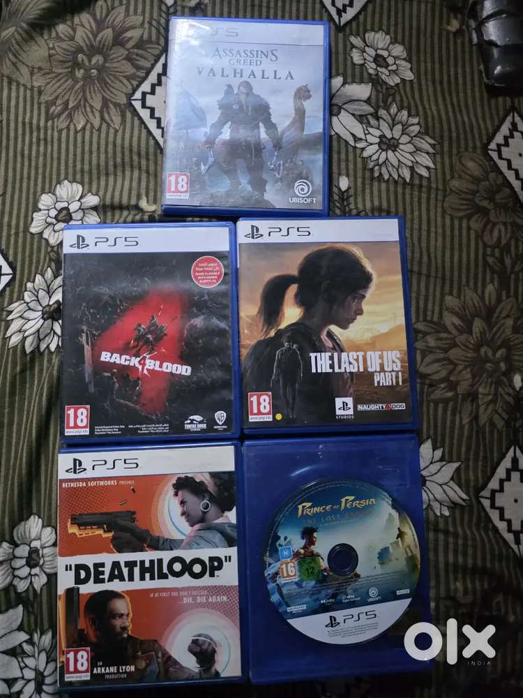 Used ps5 games.