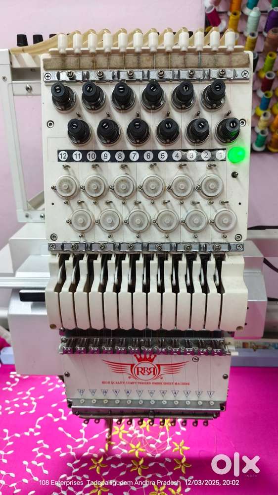 RRR Embroidery Machine For Sale