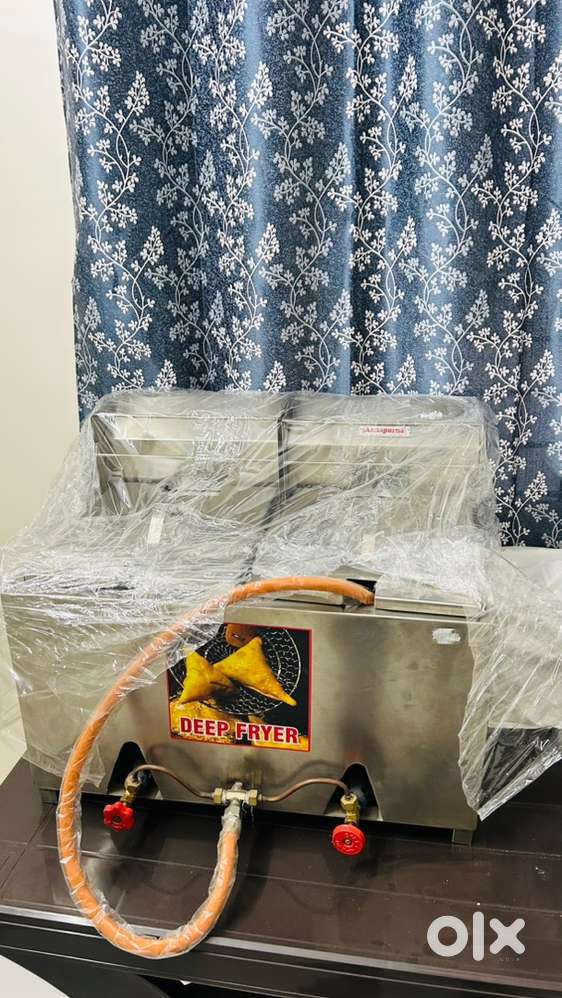 Brand new deep fryer for samosa and french fries