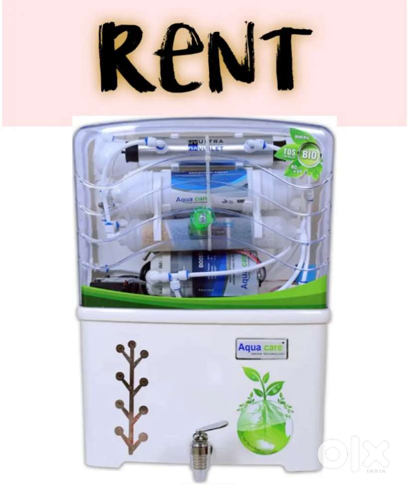 Ro water purifier available on rent