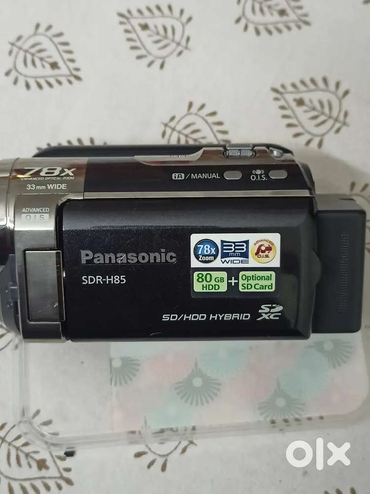 Panasonic SDR H85 Video camera and fans
