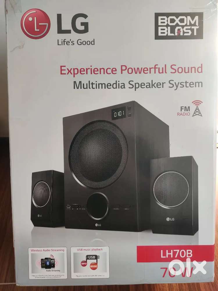 LG HOME THEATRE 2.1 LH70B USED AS NEW