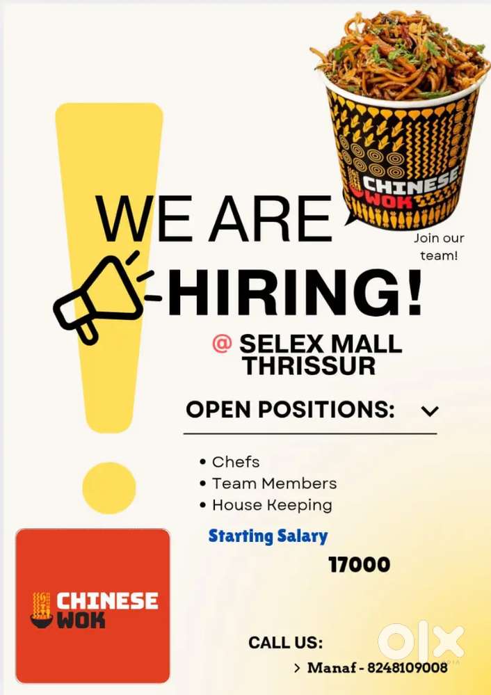 Chefs,Team members,House keeping