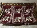 Original Sagwan teak wood premium sofa 3+1+1