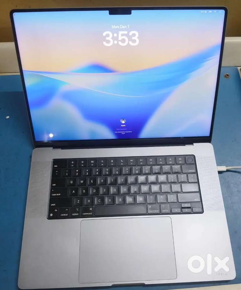 *MacBook Pro A2485*
M1 16 GB Ram /512 GB SSD
16 inches Retina*