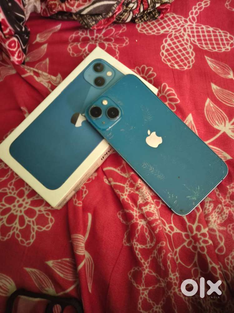 iPhone 13 blue 128  no1 phone with superb condition