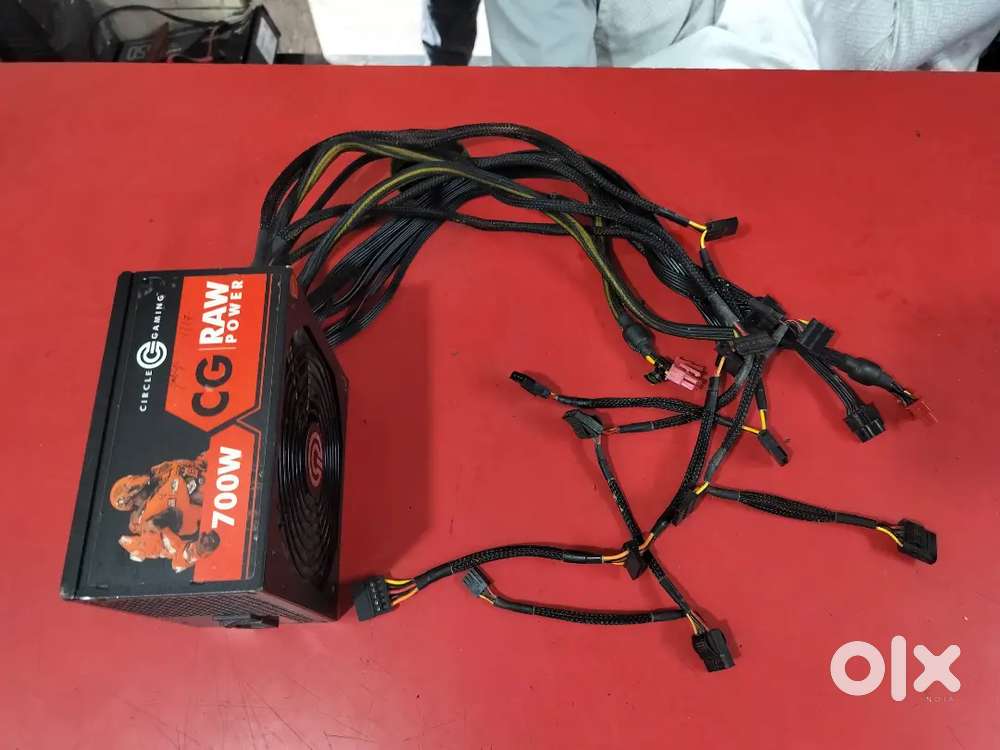 700W circle CG RAW power supply perfect working and new looking.