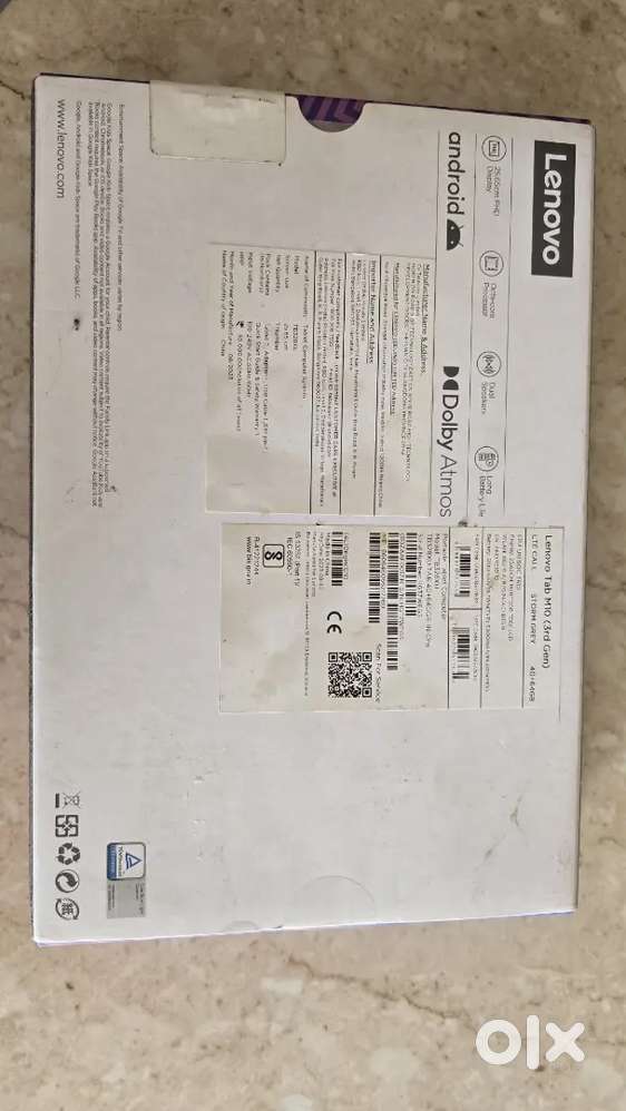Brand New Unused Compny Packed Lenovo M10 3rd Gen Tablet LTE Call