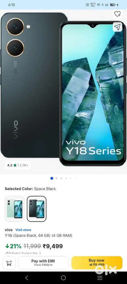 Vivo Y 18 i