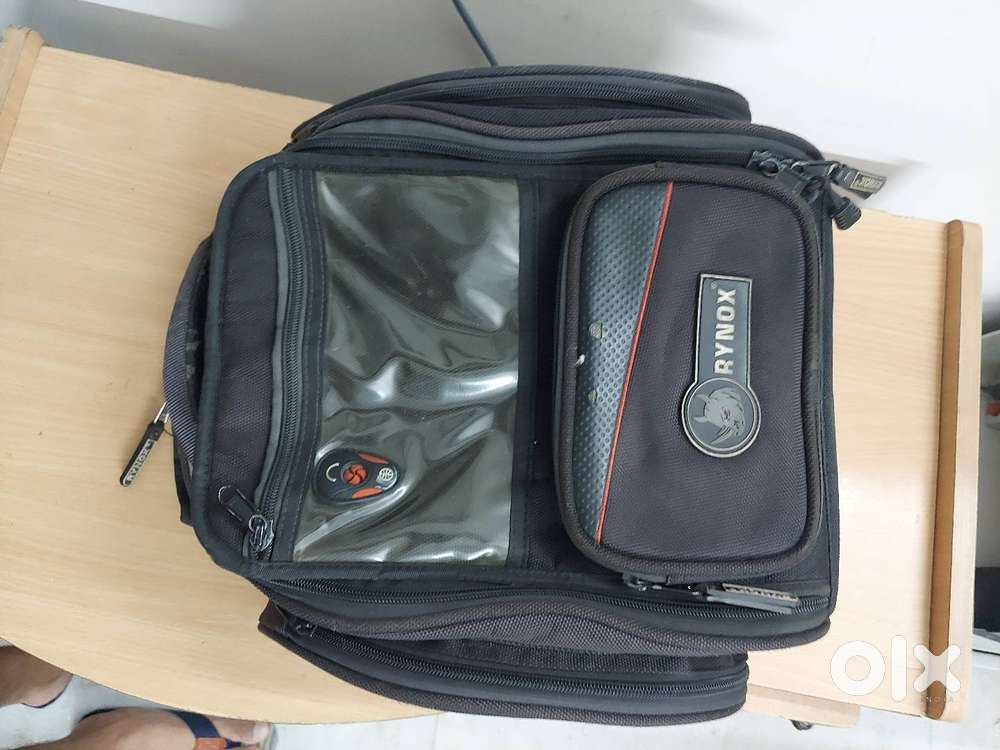 RYNOX Tank Bag with rain cover