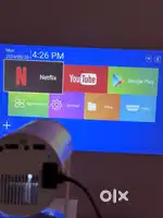 Led projector 4K Android Model High Resolution Quality HDMI support.