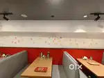 Sofa with dining tables for restaurant