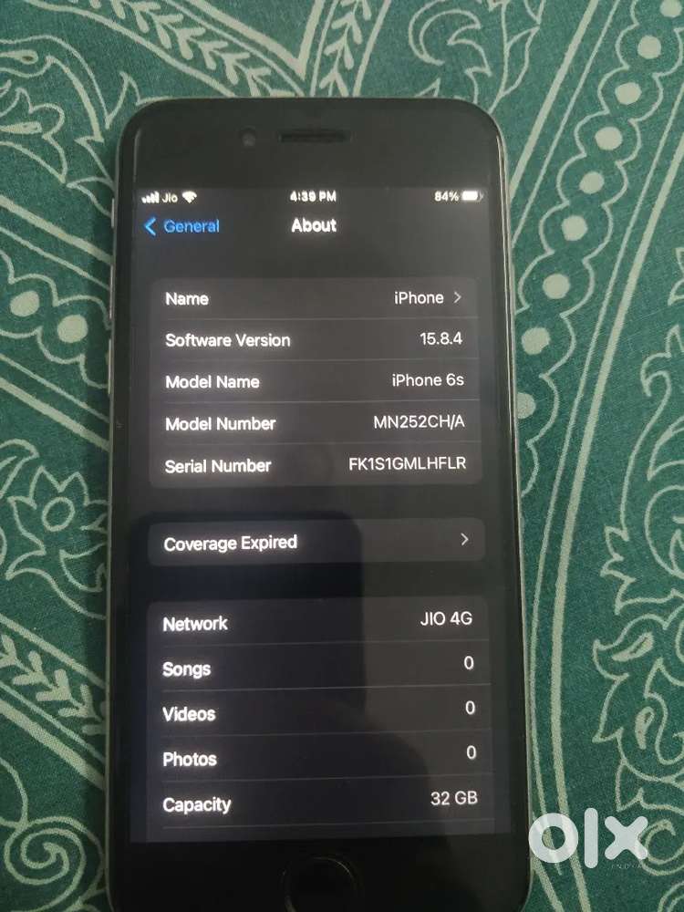 Iphone 6S 32GB Space Grey