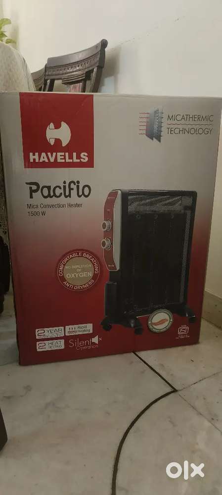 Havells Heater for Winters box packed never opend