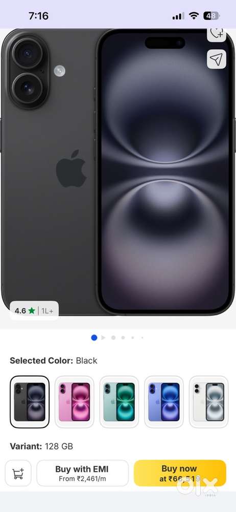 Iphone 16 - 128 GB Sealed box