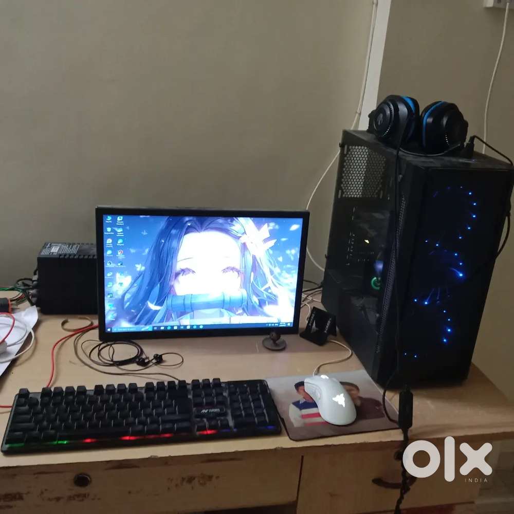 Gaming pc with working best condition 1 year used only