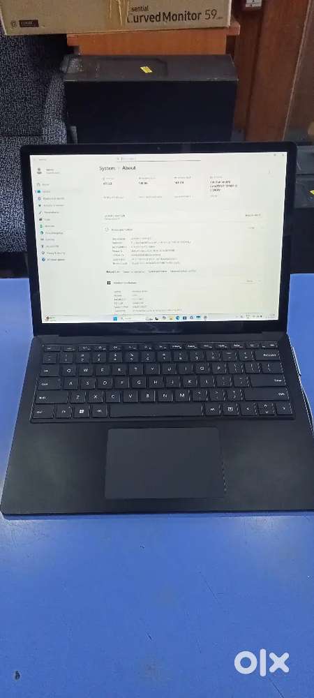 Microsoft surface laptop4 1951 core i7-11th Gen laptop 16Gb RAM,512Gb