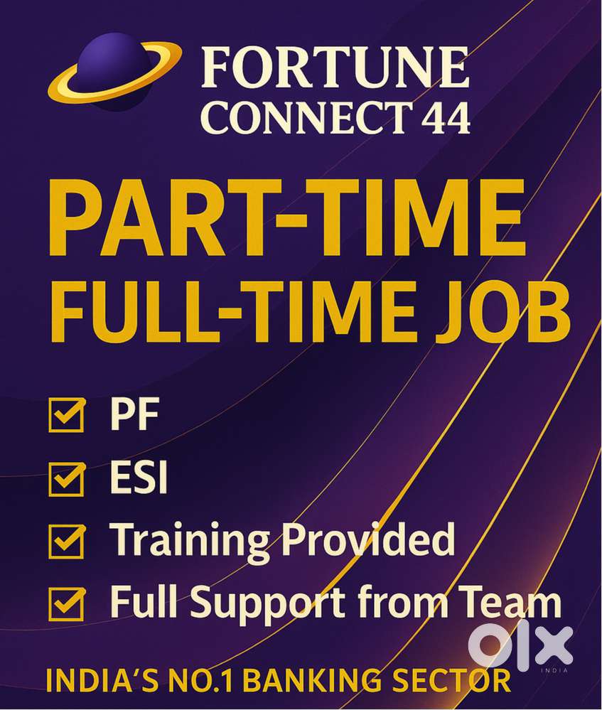 PART-TIME / FULL-TIME JOB – Job with Purpose & Recognition