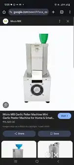 Garlic pillar machine