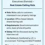 Telecaller For Real estate