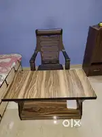 Centre Table, Aram Chair and Godrej for Sale.