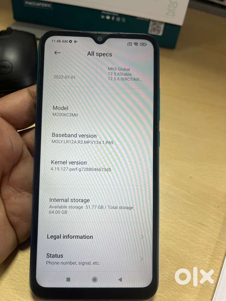 Redmi 9 4gb ram 64 gb rom