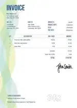Invoice typing