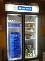 Blue star 1000 ltr freeze and Haier oven